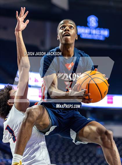Thumbnail 2 in Wilson Prep @ Corvian Community (NCHSAA 1A Final) photogallery.
