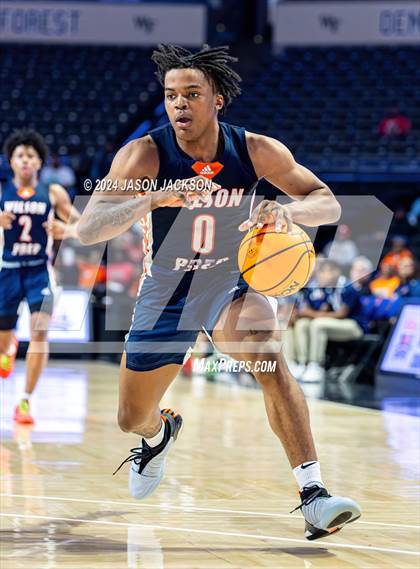 Thumbnail 2 in Wilson Prep @ Corvian Community (NCHSAA 1A Final) photogallery.