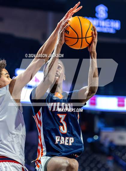 Thumbnail 2 in Wilson Prep @ Corvian Community (NCHSAA 1A Final) photogallery.