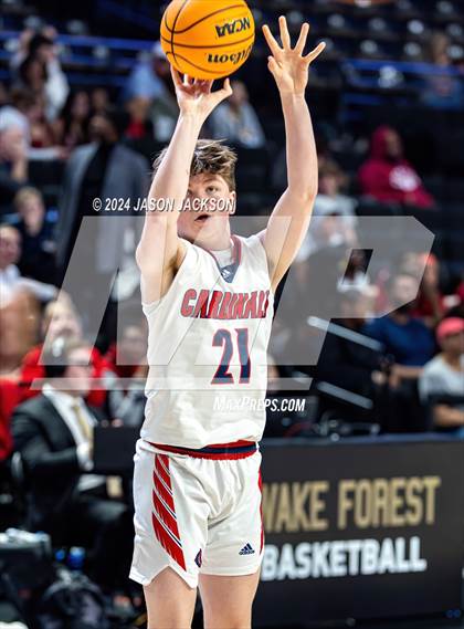 Thumbnail 2 in Wilson Prep @ Corvian Community (NCHSAA 1A Final) photogallery.