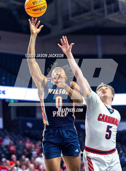 Thumbnail 2 in Wilson Prep @ Corvian Community (NCHSAA 1A Final) photogallery.