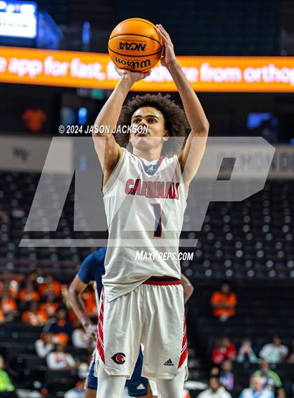 Thumbnail 2 in Wilson Prep @ Corvian Community (NCHSAA 1A Final) photogallery.
