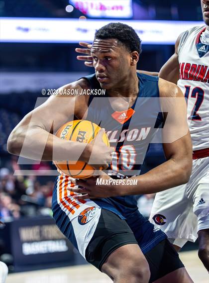 Thumbnail 2 in Wilson Prep @ Corvian Community (NCHSAA 1A Final) photogallery.