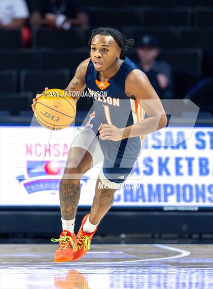 Thumbnail 2 in Wilson Prep @ Corvian Community (NCHSAA 1A Final) photogallery.