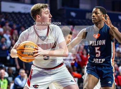 Thumbnail 3 in Wilson Prep @ Corvian Community (NCHSAA 1A Final) photogallery.