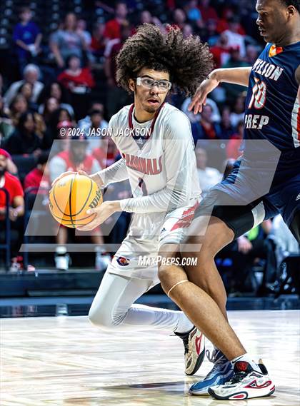 Thumbnail 2 in Wilson Prep @ Corvian Community (NCHSAA 1A Final) photogallery.