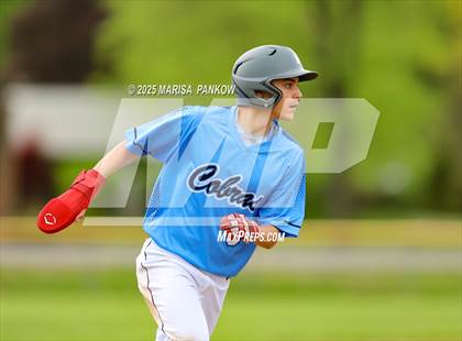 Thumbnail 3 in Mater Dei Academy vs Bishop Grimes photogallery.