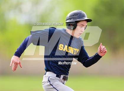 Thumbnail 3 in Mater Dei Academy vs Bishop Grimes photogallery.