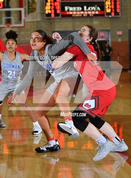 Thumbnail 1 in Bishop Gorman @ Mater Dei (Nike Extravaganza) photogallery.