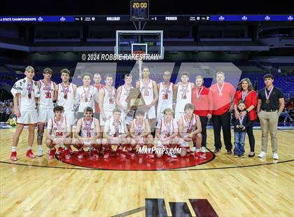 Thumbnail 3 in Holliday vs. Ponder (UIL 3A Basketball Semifinal Medal Ceremony) photogallery.