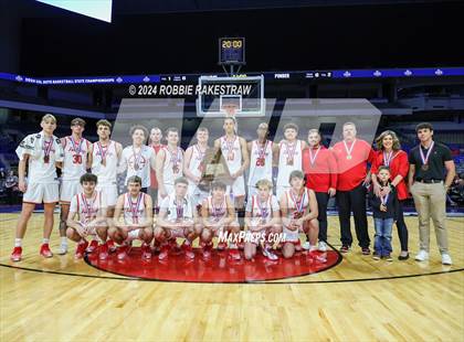 Thumbnail 2 in Holliday vs. Ponder (UIL 3A Basketball Semifinal Medal Ceremony) photogallery.