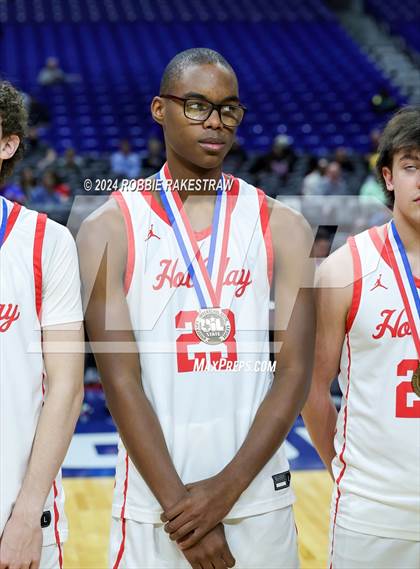 Thumbnail 2 in Holliday vs. Ponder (UIL 3A Basketball Semifinal Medal Ceremony) photogallery.