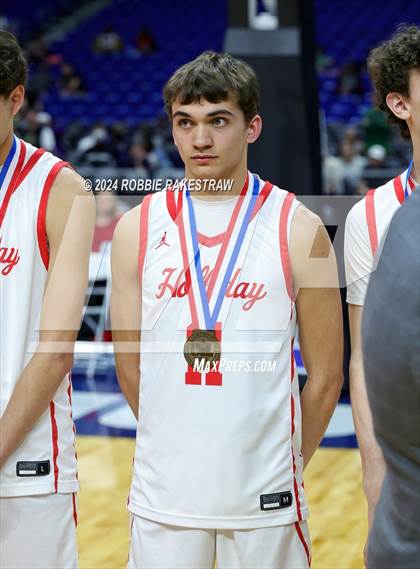 Thumbnail 2 in Holliday vs. Ponder (UIL 3A Basketball Semifinal Medal Ceremony) photogallery.