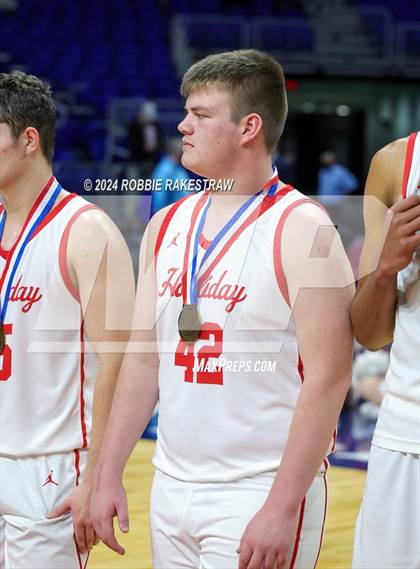 Thumbnail 2 in Holliday vs. Ponder (UIL 3A Basketball Semifinal Medal Ceremony) photogallery.