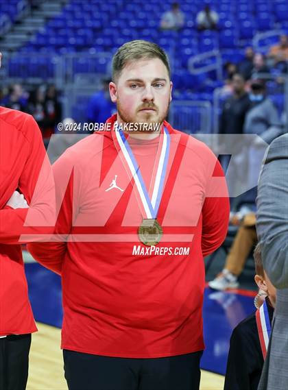 Thumbnail 3 in Holliday vs. Ponder (UIL 3A Basketball Semifinal Medal Ceremony) photogallery.