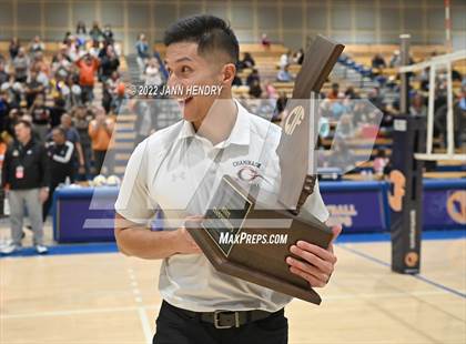 Thumbnail 2 in Clovis North @ Chaminade (CIF D2 State Final) photogallery.