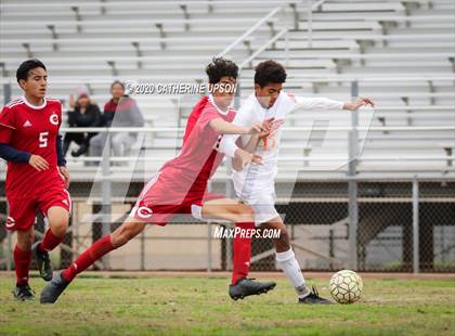 Thumbnail 1 in Poly vs Corona (Norte Vista Varsity Tournament) photogallery.