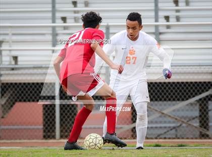 Thumbnail 3 in Poly vs Corona (Norte Vista Varsity Tournament) photogallery.