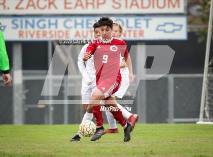 Thumbnail 2 in Poly vs Corona (Norte Vista Varsity Tournament) photogallery.