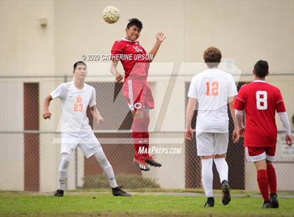 Thumbnail 2 in Poly vs Corona (Norte Vista Varsity Tournament) photogallery.
