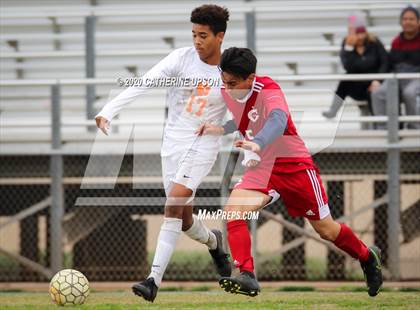 Thumbnail 3 in Poly vs Corona (Norte Vista Varsity Tournament) photogallery.