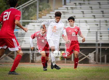 Thumbnail 3 in Poly vs Corona (Norte Vista Varsity Tournament) photogallery.