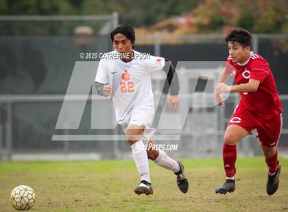 Thumbnail 3 in Poly vs Corona (Norte Vista Varsity Tournament) photogallery.