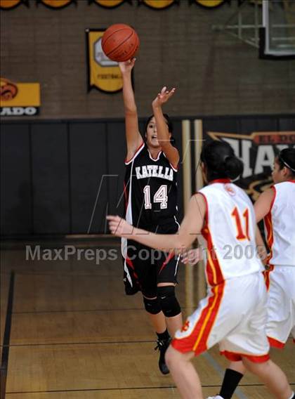 Thumbnail 3 in Whittier Christian vs. Katella (El Dorado Tournament) photogallery.
