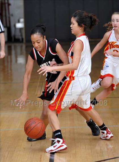 Thumbnail 1 in Whittier Christian vs. Katella (El Dorado Tournament) photogallery.