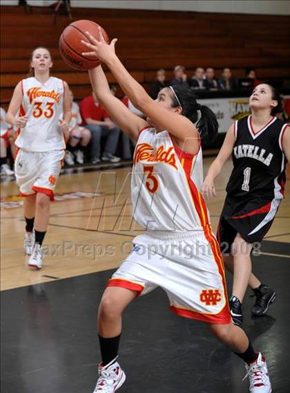 Thumbnail 1 in Whittier Christian vs. Katella (El Dorado Tournament) photogallery.