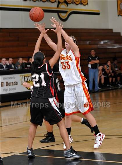 Thumbnail 2 in Whittier Christian vs. Katella (El Dorado Tournament) photogallery.