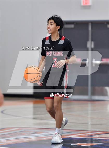 Thumbnail 2 in West Campus vs. Leroy Greene Academy (Fortune Showcase) photogallery.