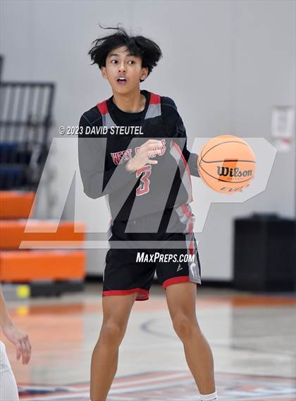 Thumbnail 1 in West Campus vs. Leroy Greene Academy (Fortune Showcase) photogallery.