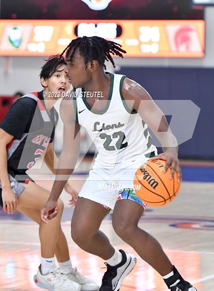 Thumbnail 3 in West Campus vs. Leroy Greene Academy (Fortune Showcase) photogallery.