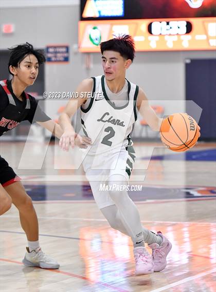 Thumbnail 3 in West Campus vs. Leroy Greene Academy (Fortune Showcase) photogallery.