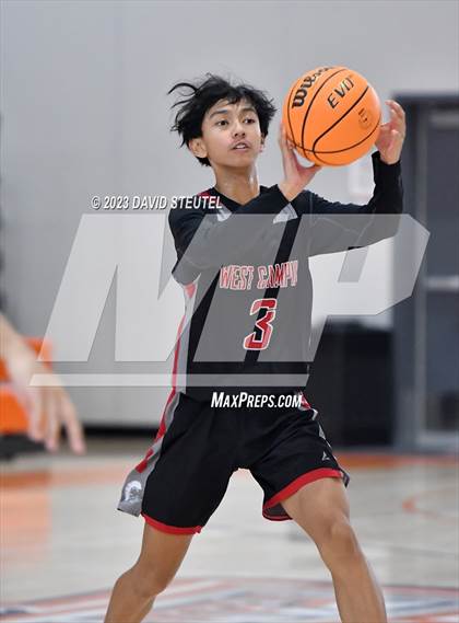 Thumbnail 2 in West Campus vs. Leroy Greene Academy (Fortune Showcase) photogallery.