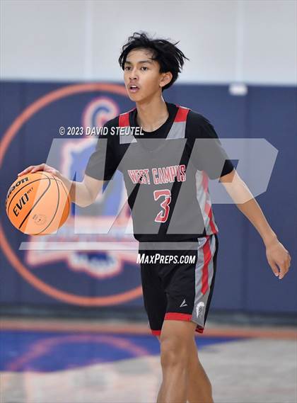 Thumbnail 1 in West Campus vs. Leroy Greene Academy (Fortune Showcase) photogallery.