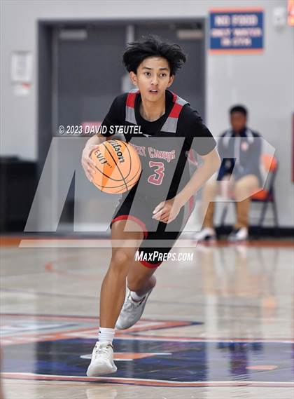 Thumbnail 3 in West Campus vs. Leroy Greene Academy (Fortune Showcase) photogallery.