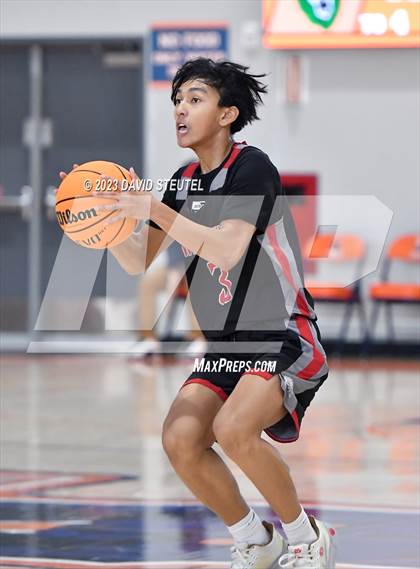 Thumbnail 3 in West Campus vs. Leroy Greene Academy (Fortune Showcase) photogallery.
