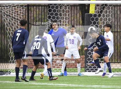 Thumbnail 2 in Cypress Ridge vs. Humble (CFISD Soccer Showcase) photogallery.