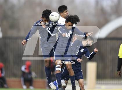 Thumbnail 3 in Cypress Ridge vs. Humble (CFISD Soccer Showcase) photogallery.