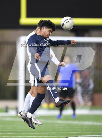 Thumbnail 1 in Cypress Ridge vs. Humble (CFISD Soccer Showcase) photogallery.