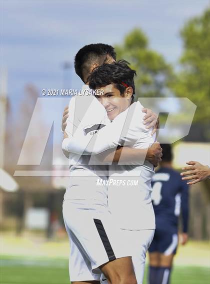 Thumbnail 2 in Cypress Ridge vs. Humble (CFISD Soccer Showcase) photogallery.