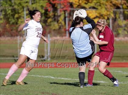 Thumbnail 2 in Thornton Academy vs Windham (SMAA Class A West Regional Quarterfinals) photogallery.