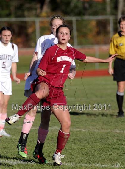 Thumbnail 2 in Thornton Academy vs Windham (SMAA Class A West Regional Quarterfinals) photogallery.