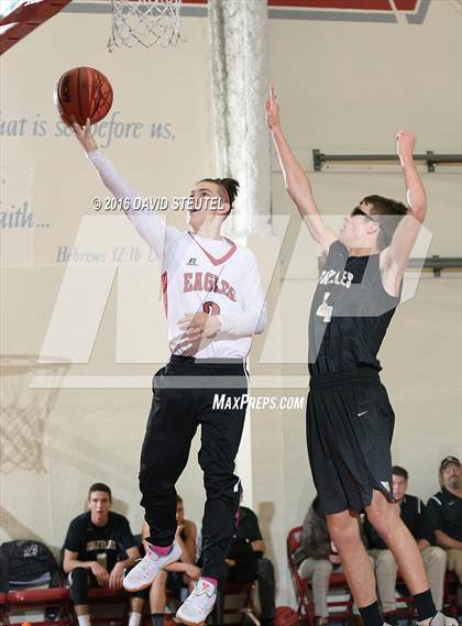 Thumbnail 2 in Golden Sierra vs. Stockton Christian (Viking Classic) photogallery.