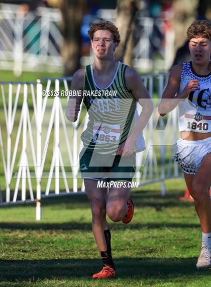 Thumbnail 1 in UIL 3A Boys Cross Country State Final photogallery.