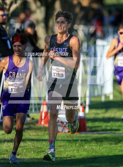 Thumbnail 1 in UIL 3A Boys Cross Country State Final photogallery.