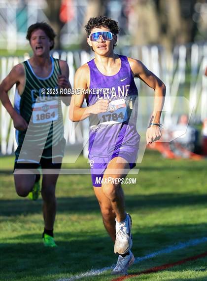 Thumbnail 1 in UIL 3A Boys Cross Country State Final photogallery.
