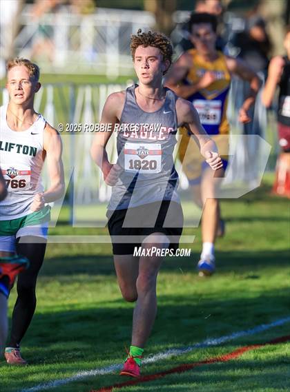 Thumbnail 1 in UIL 3A Boys Cross Country State Final photogallery.